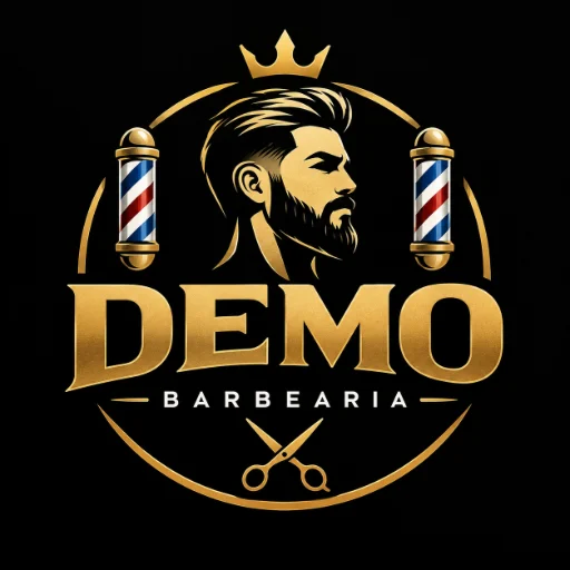 Logo da Barbearia Demo